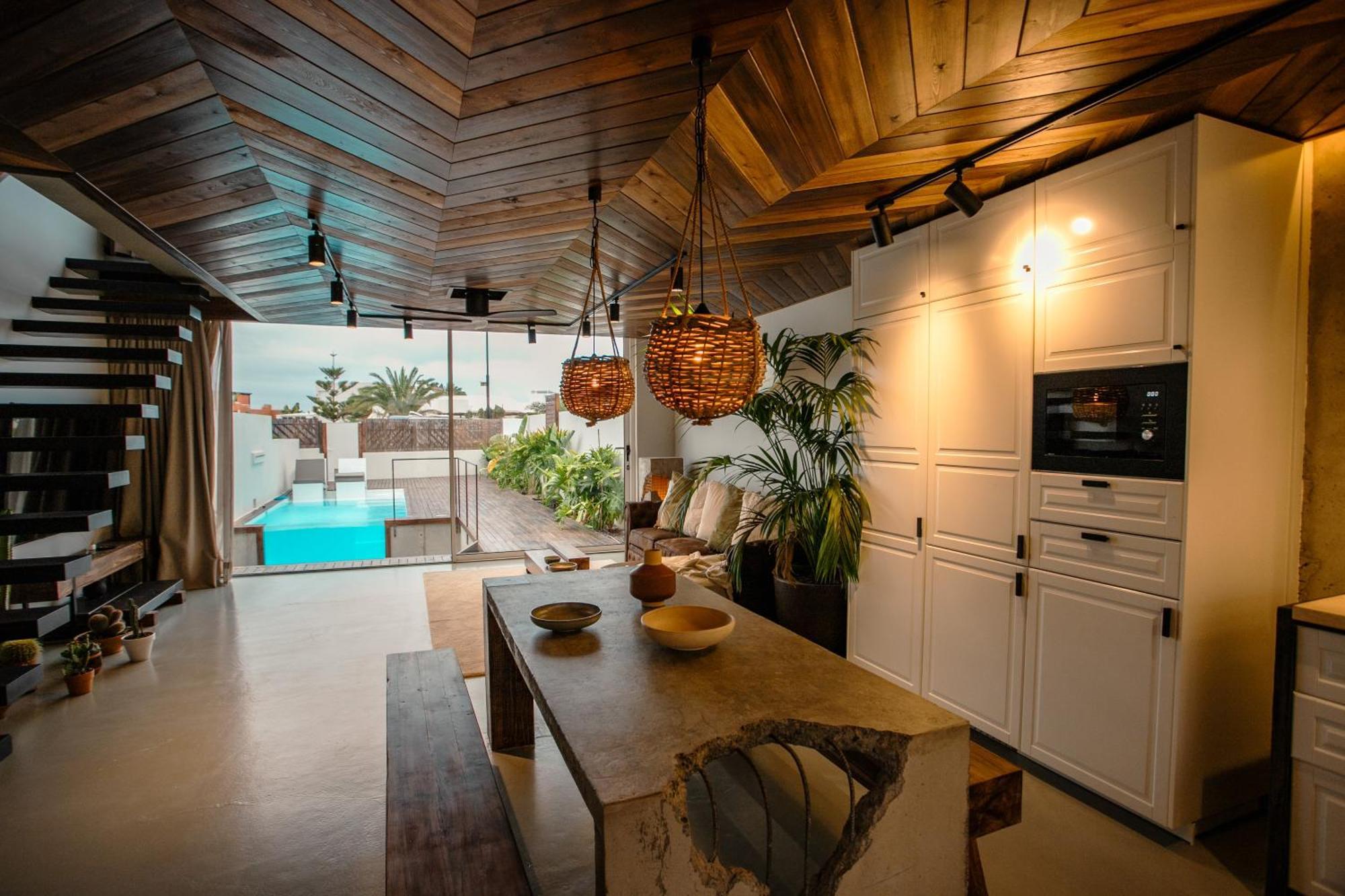 Casa Ouira Chalet Con Piscina Privada Y Vistas Коралео Екстериор снимка